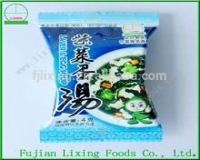 Instant soup of vegetable soup