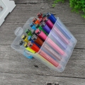 18 färger vattenfärg markör penna
