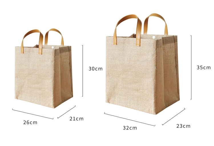Borsa in juta impermeabile Waterproof Jute Bag