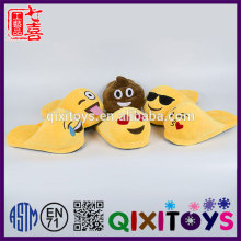 factory china cheap personalized slippers emoji best selling cheap personalized slippers
