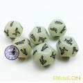 Glowing 12 Côtés Love Dice Lover Sex Position Luminous Dice for Adult Couples Dirty Dice Jeu Sexe