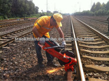 Swiss abrasive rail rail cutter