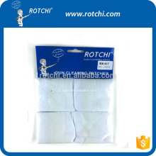 100cs 3"100% gun cleaning cotton patches,gun cleaning patches , patches