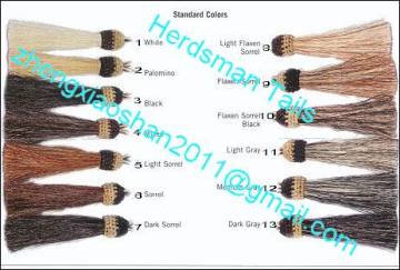 Horse tail hair by-products