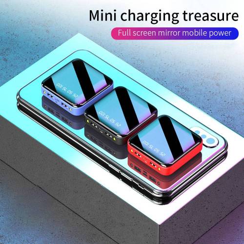 Dual USB ABS Mini Power Bank 10000mah