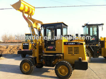 ZL-12 small wheel loader shovel loader mucking loader