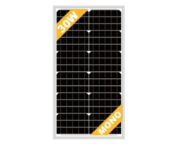 30W solar panel charger off grid mini panels