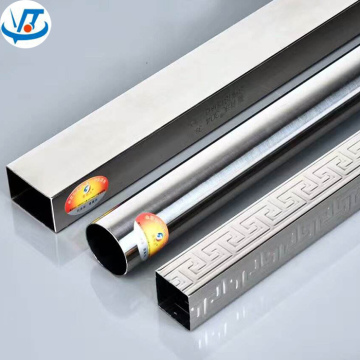 Embossed Square Pipe Round Pipe Rectangular Pipe for Decoration