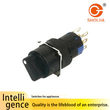 A16-512 Three Position Lock Button Switch