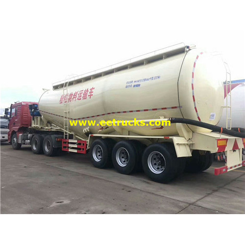 Tri-eixo 45000L Dry Powder Tank Trailers