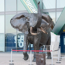 Large Outdoor Garden bronze elephant decor sculpture