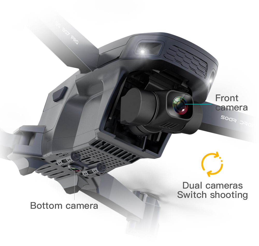 Professional GPS Drone with Camera Wide Angle 5G Wif GPS Quadcopter SG907 Pro Drone