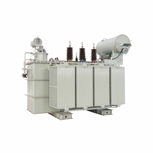 Hanging core transformer oil tank