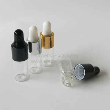 3ml small glass dropper bottles