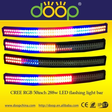 50inch 288w Curved led light bar 4x4 utv atv jeep offroad light