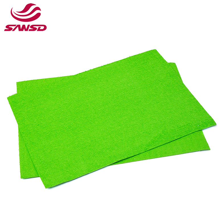 factory direct grass green furry flocking colorful non toxic eva craft foam sheet