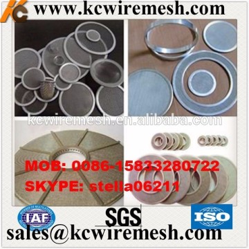 Manufacture!!!!!!!! KanChen kidney-shaped filter disc mesh /rectangular filter disc mesh / elliptical filter disc mesh