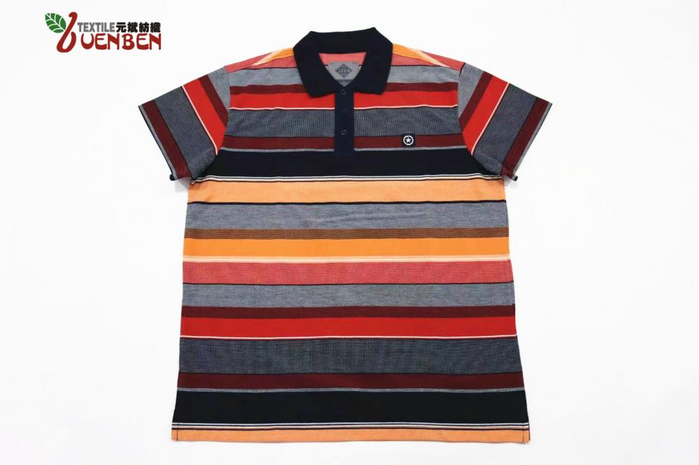 Men's YD Stripe PK Short Sleeve