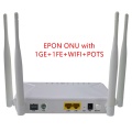 Fiber Optic 1ge 1fe VoIP WiFi Epon ONT