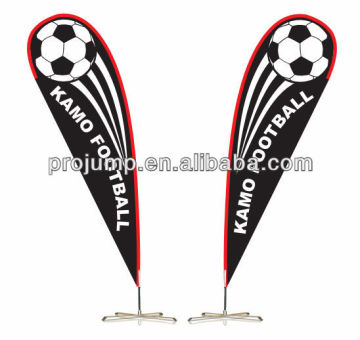 outdoor advertising tear drop banner