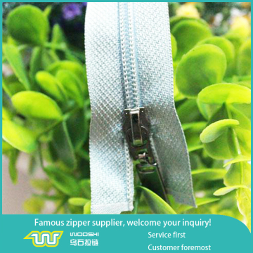 Textile fabric tape coil zipper auto lock garment nylon zipper