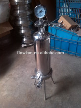 sanitary stainless steel cartridge filter housing