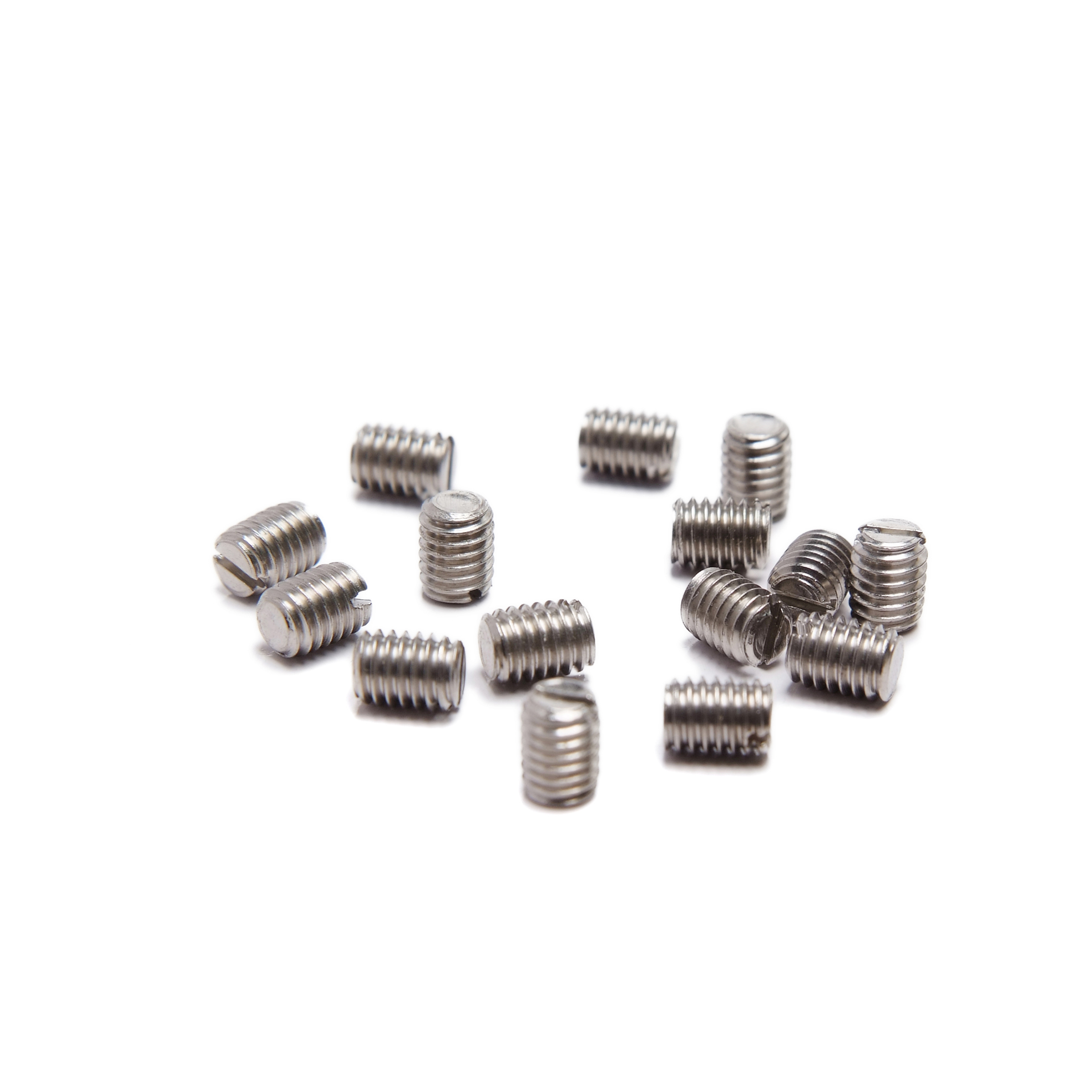 Slotted Set Acrew Metric Slotted Set Screws Flat Point