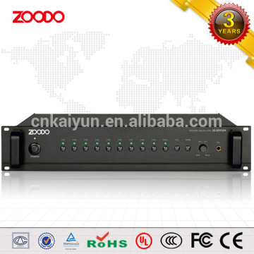JS-2202A Hot Sale 10-Channel Zone Pager Public Address System