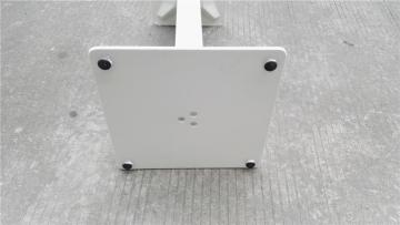 Steel Furniture Part Square Table Modern Style Restaurant Table