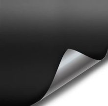 Black Matte Car Vinyl Wrap Decal Sticker with Air Release Bubble - 1.52*18M
