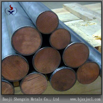 High quality Titanium Copper clad composite bar/rod