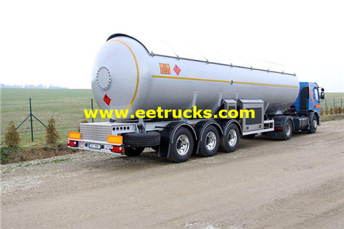 54000L 28MT LPG Trailers za Tanker za Gesi