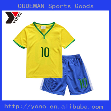 2015 good quality cheap soccer jersey for children