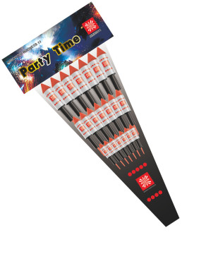 Assorted Rockets Fireworks-- Party Time