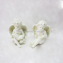 Romantic Polyresin Guardian Angel Figurine