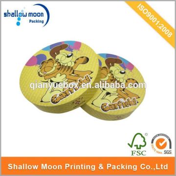 Cheap Wholesale custom round cardboard gift box