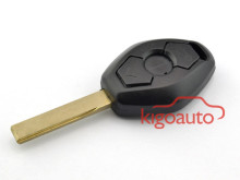 Remote key shell 3 button HU92 for BMW 7 Series key case