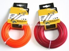 Factory direct sales/2.8X15metre/ brush cutter nylon trimmer line(Trigon)