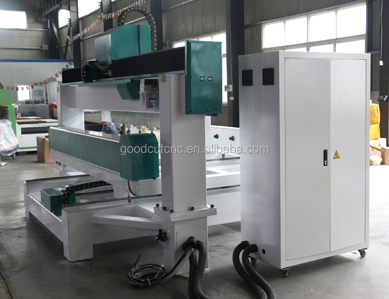 High quality 3d multi spindle machining center cnc milling machine 4 axis for wood foam