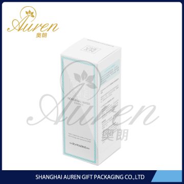 corrugated paper box silver hot stamping cosmetic box