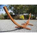 Double Hammock with wood Stand Two Person Adjustable