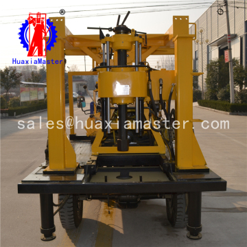 XYC-200A tricycle-mounted hydraulic core drilling rig/Tricycle diamond core drills sale