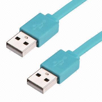 USB 2.0 AM/AM flat computer periphery cable