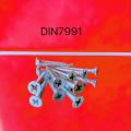 Śruba głowicy Din7991