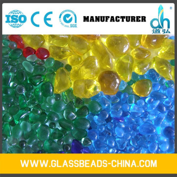 Mixed colour decoration aquarium colored glass seed bead