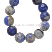 factory direct stone loose bead blue-vein stone strand jewelry bead
