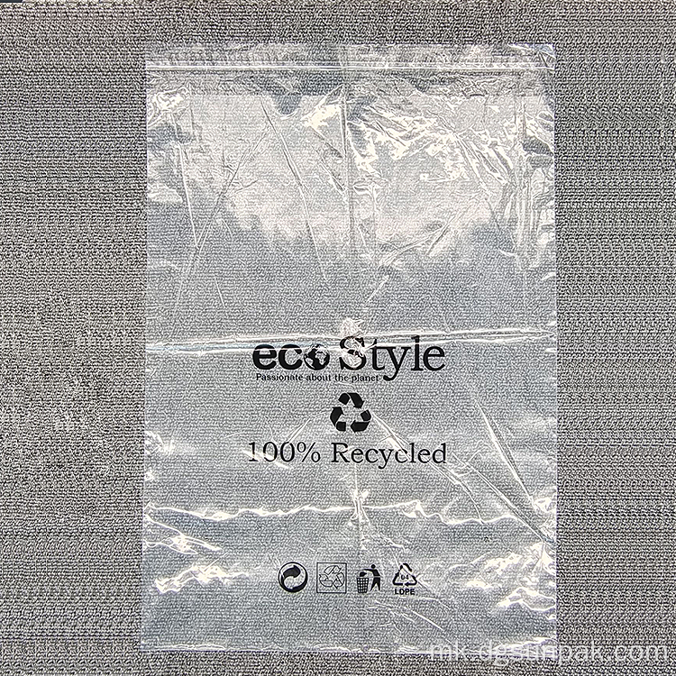 Рециклирачки Pe Plastic poly plat пластични кеси