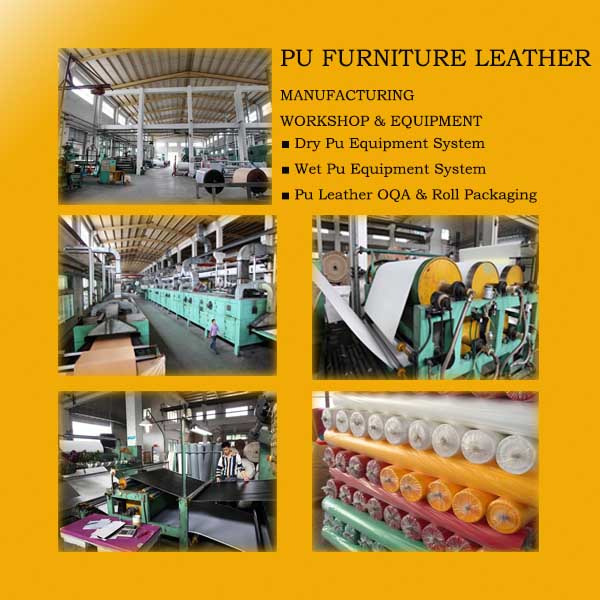 Semi-PU Artificial Leather for Upholstery and Furniture