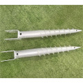 Galvanized Q235 Steel Ground Screw Foundation For Building