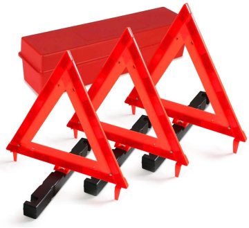 DOT Approved reflective warning triangle